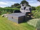 Garden Pleasure Multifunktionssofa BARI mit Tisch und verstellbarer Lehne Bild 2