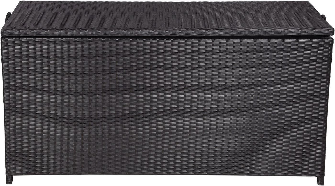 Garden Pleasure Auflagenbox PATRAS Schwarz Kunststoff