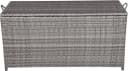 Garden Pleasure Auflagenbox PATRAS Grau Moderner Stauraum Bild 2