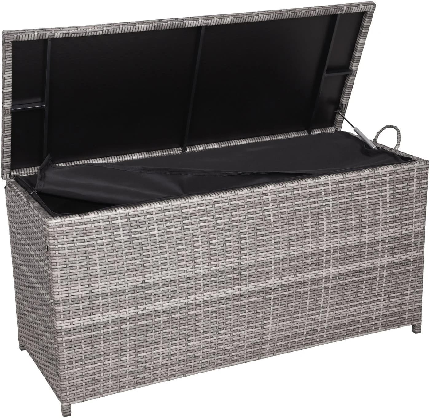 Garden Pleasure Auflagenbox PATRAS Grau Moderner Stauraum - Bild 3