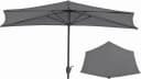 Garden Pleasure Wandschirm Schwarz 270x230 cm Bild 2