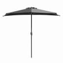 Garden Pleasure Wandschirm Schwarz 270x230 cm Bild 3
