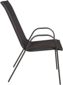Garden Pleasure Stapelstuhl RIONA 2er-Set Anthrazit/Schwarz Bild 4