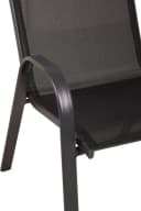 Garden Pleasure Stapelstuhl RIONA 2er-Set Anthrazit/Schwarz Bild 5