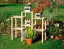 Dobar Blumenständer Blumentreppe Braun Holzwerkstoff 7-flächig Bild 2