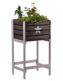 Dobar Hochbeet Blumenkasten 49x42x90cm Holz Bild 1