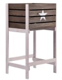Dobar Hochbeet Blumenkasten 49x42x90cm Holz Bild 2