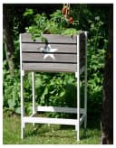 Dobar Hochbeet Blumenkasten 49x42x90cm Holz Bild 3