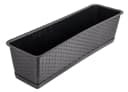 BigDean Blumenkasten 2er Set mit Untersetzer Rattan-Optik Bild 3