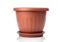 BigDean Blumentopf 6x Terracotta Wetterfest UV-Beständig Bild 1