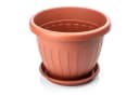 BigDean Blumentopf 6x Terracotta Wetterfest UV-Beständig Bild 4