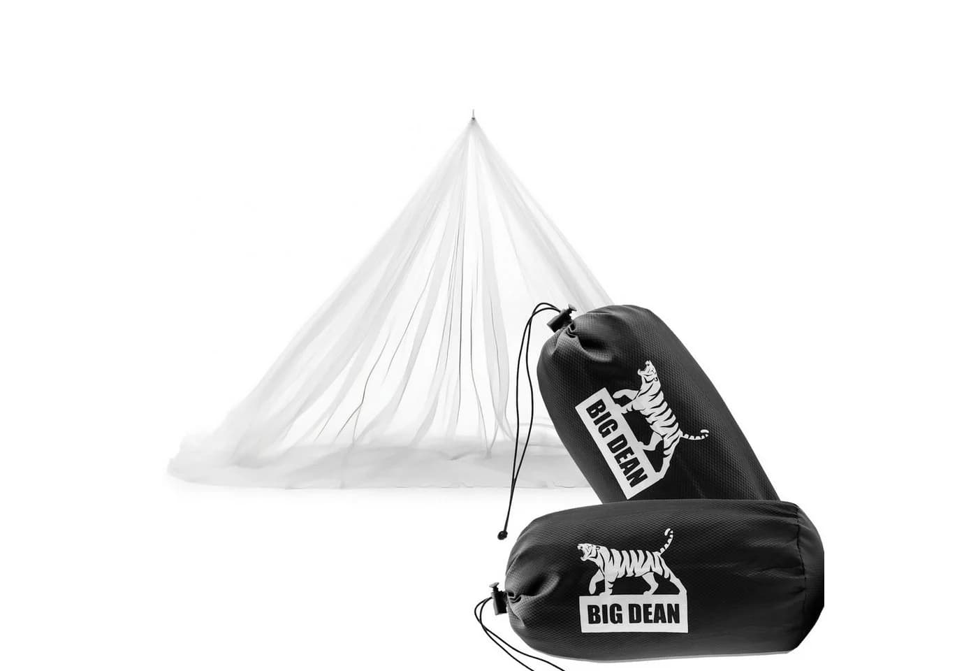 BigDean Moskitonetz 2 Stück XL Insektenschutz für Camping & Reisen - Bild 2