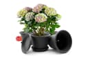 BigDean Blumentopf 4 Stück Anthrazit Bild 2