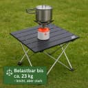 BigDean Campingtisch faltbar Ultraleicht Kleiner Klapptisch Bild 5