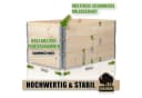 BigDean Hochbeet 3 Stück Hochbeet für Garten Holz Beet Hochbeete-Kit Palettenrahmen Bild 1