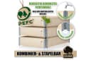 BigDean Hochbeet 3 Stück Hochbeet für Garten Holz Beet Hochbeete-Kit Palettenrahmen Bild 3