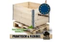 BigDean Hochbeet 3 Stück Hochbeet für Garten Holz Beet Hochbeete-Kit Palettenrahmen Bild 5