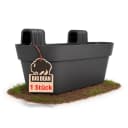 BigDean Balkongeländerkasten Anthrazit mit Wasserspeicher Bild 2