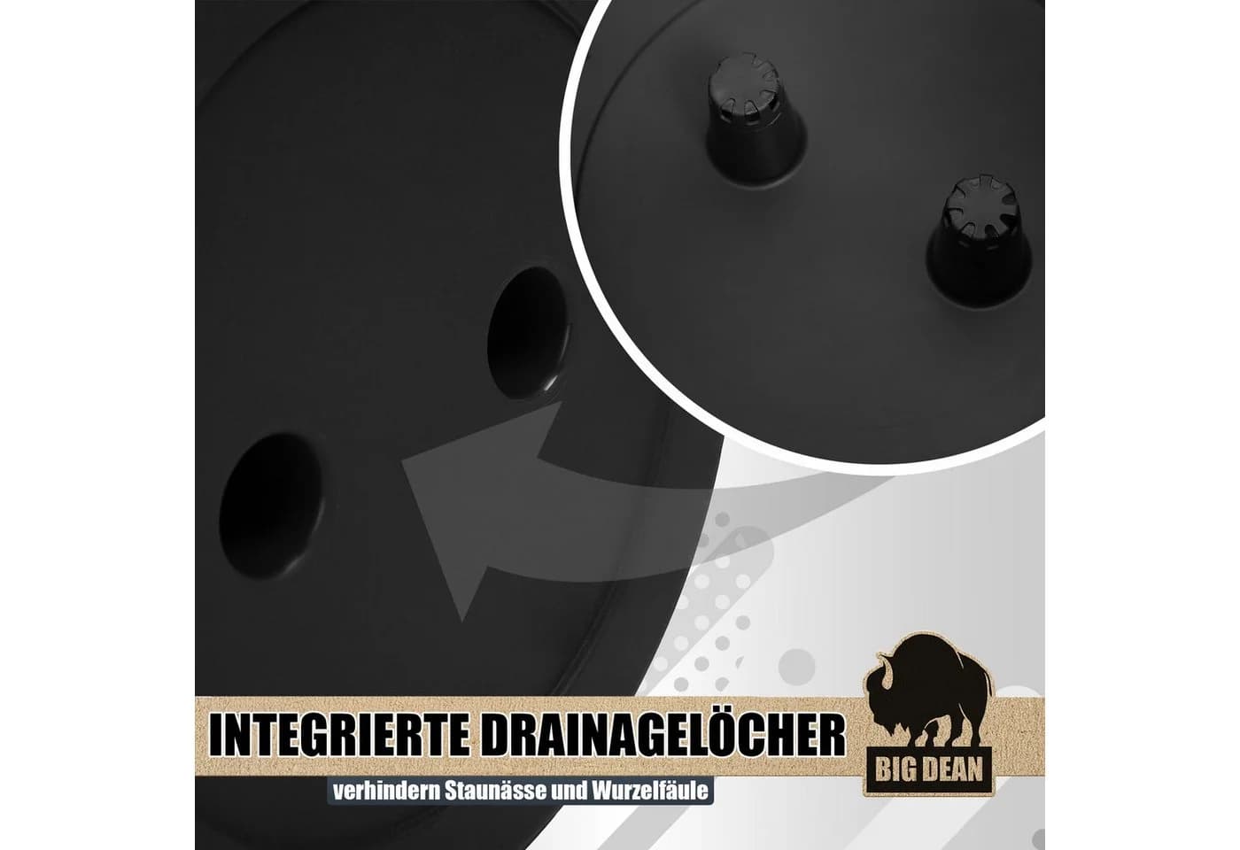 BigDean Tomatentopf XL mit Rankhilfe & Wasserspeicher - Bild 5