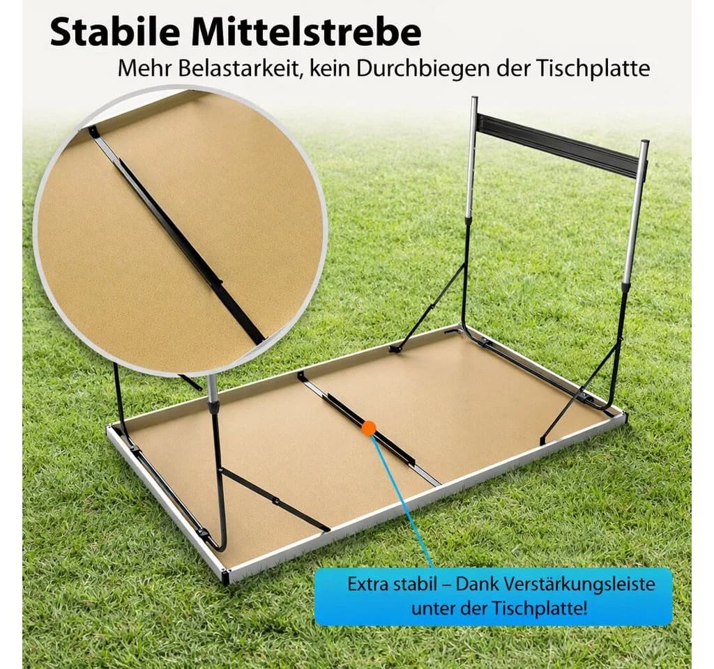BigDean Klapptisch Höhenverstellbar Stabil Campingtisch - Bild 4