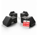 BigDean Standfuß 4x Füßchen Blumentopf Anthrazit 12er Pack Bild 2