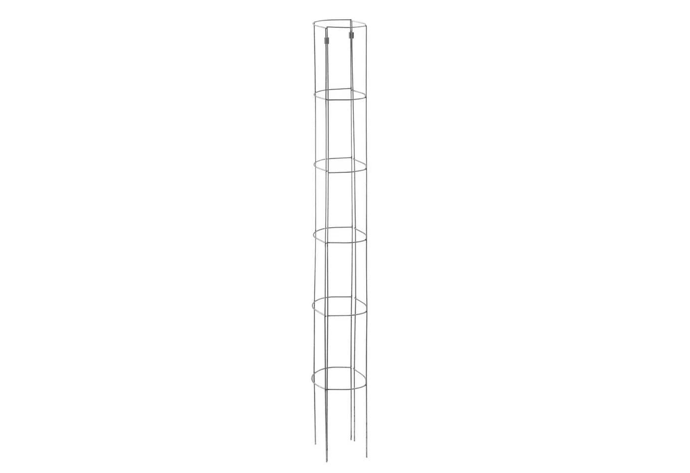 Bellissa Tomatenturm Rankhilfe 120 cm Verzinkt Silber - Bild 2