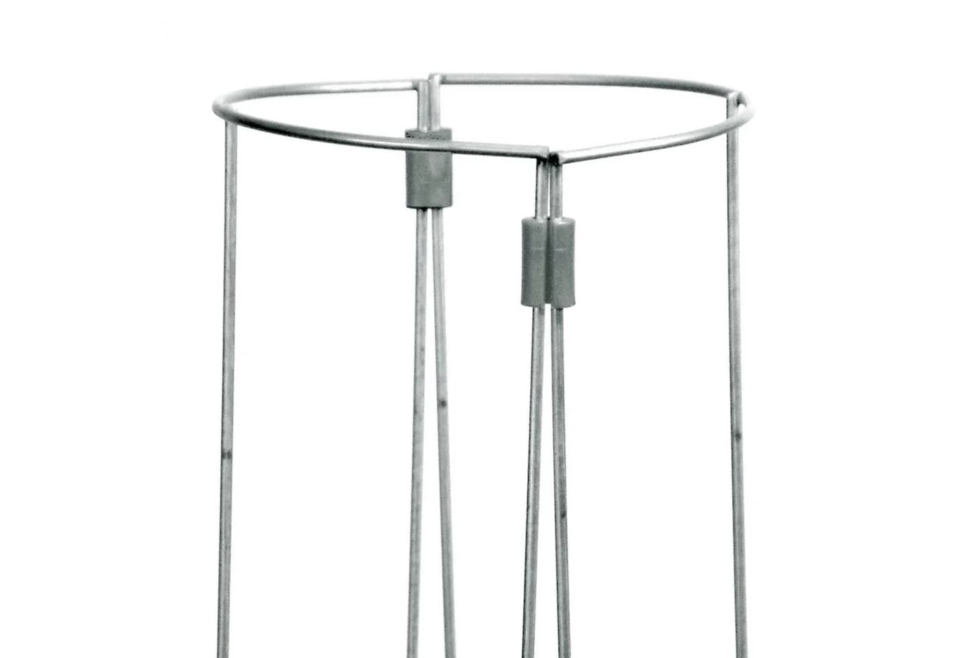 Bellissa Tomatenturm Rankhilfe 120 cm Verzinkt Silber - Bild 3
