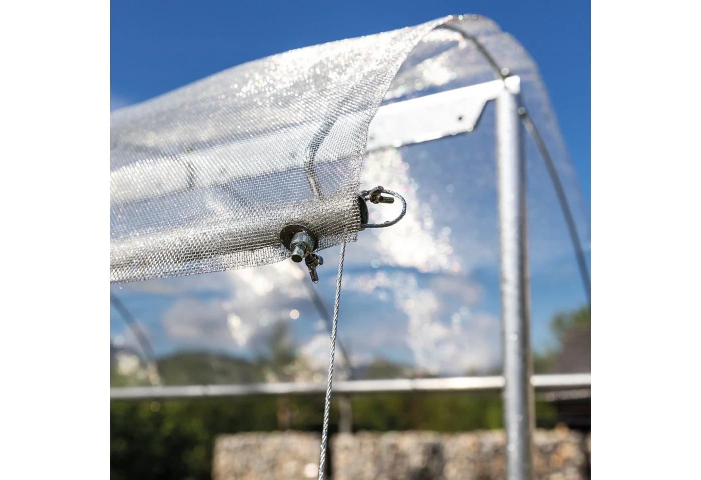 Bellissa Tomatendach Silber Aluminium & Edelstahl höhenverstellbar