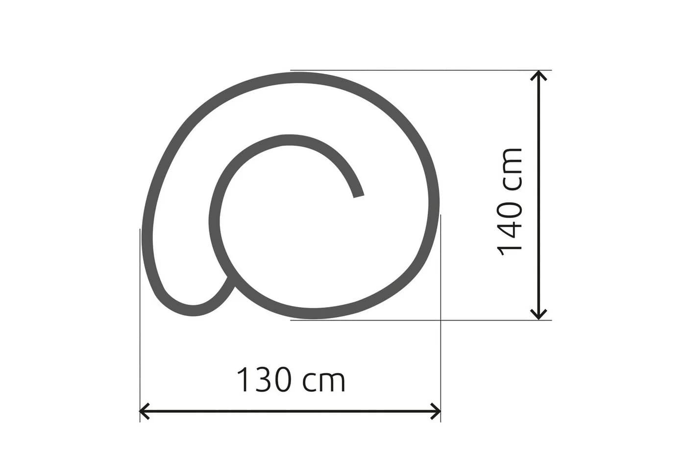 Bellissa Kräuterspirale Corten 130x140x80cm - Bild 3