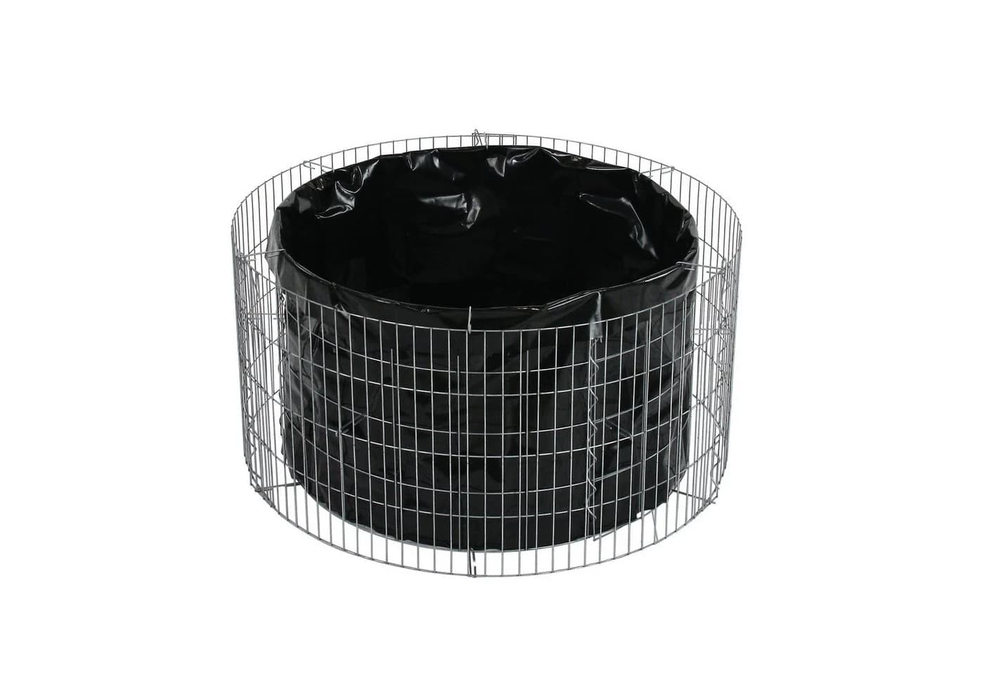 Bellissa Gabionen Hochbeet rund 81x40 cm feuerverzinkt
