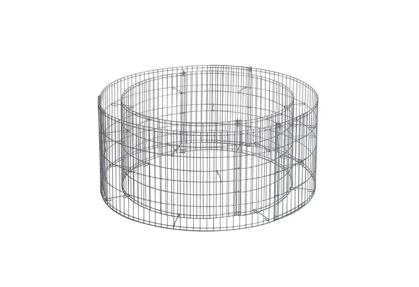 Bellissa Gabionen-Hochteich rund 160L PVC-Folie - Bild 2