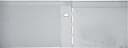 Bellissa Rasenkante 115x13 cm Verzinktes Metall Silber Bild 3