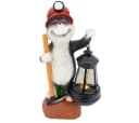 abc HOME Gartenfigur Maulwurf mit Laterne LED Solarpanel Lichtsensor Bild 1