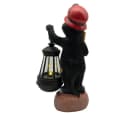 abc HOME Gartenfigur Maulwurf mit Laterne LED Solarpanel Lichtsensor Bild 3