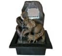 abc HOME Zimmerbrunnen Elefanten mit LED und Wasserpumpe Bild 5