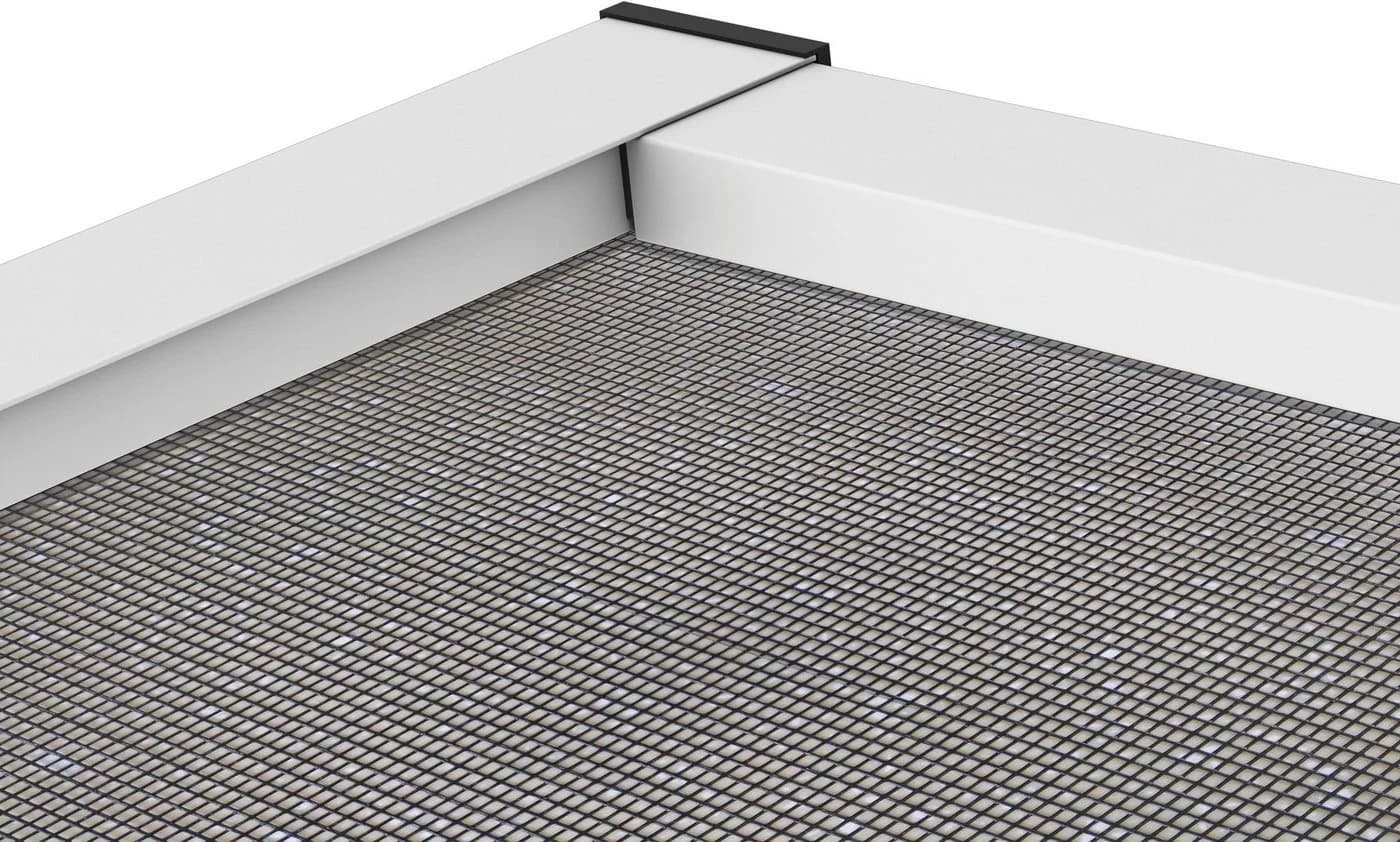 hecht international Insektenschutz-Fensterrahmen MASTER SLIM weiß anthrazit - Bild 4