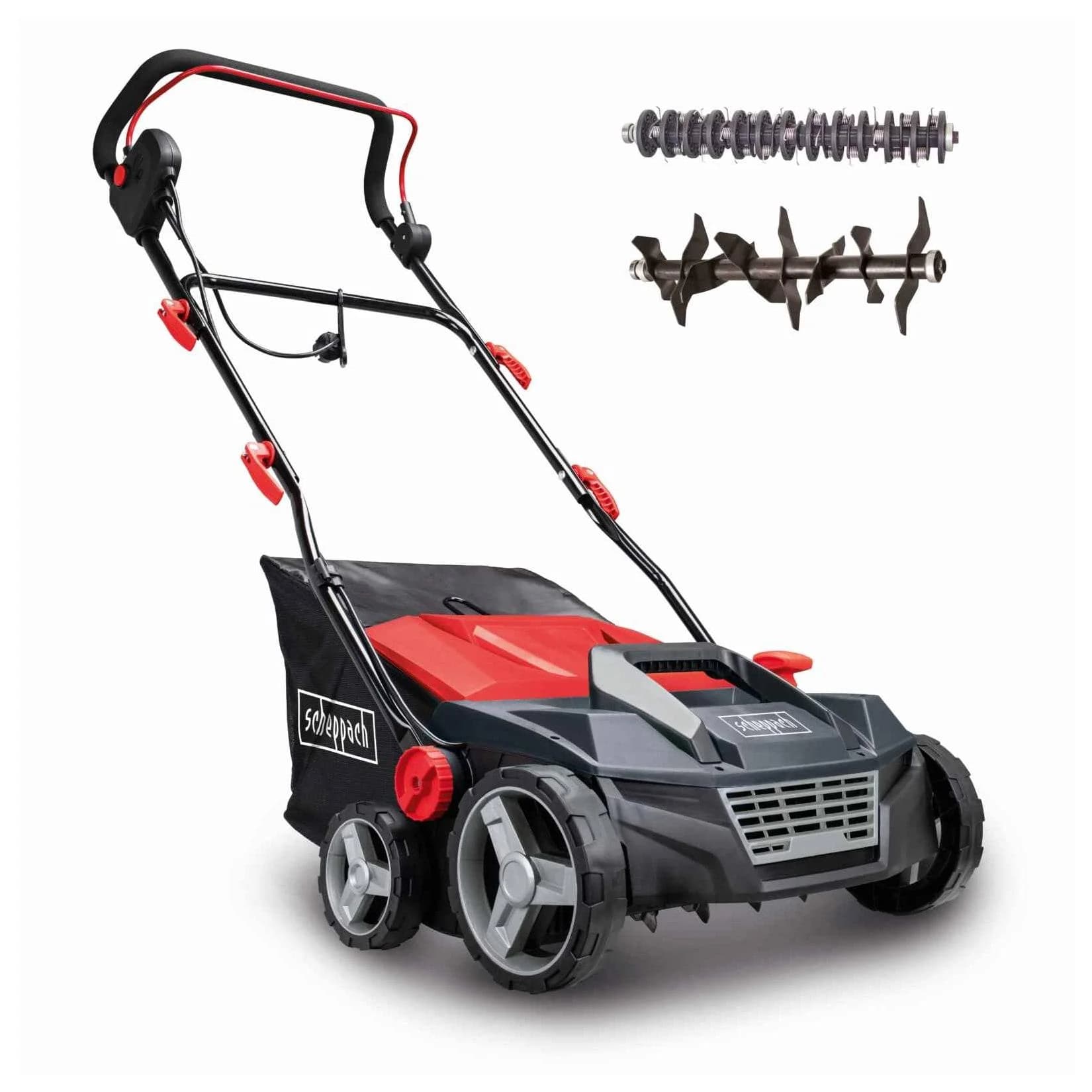 Scheppach Elektro-Vertikutierer SC38 1600W mit 45L Fangkorb