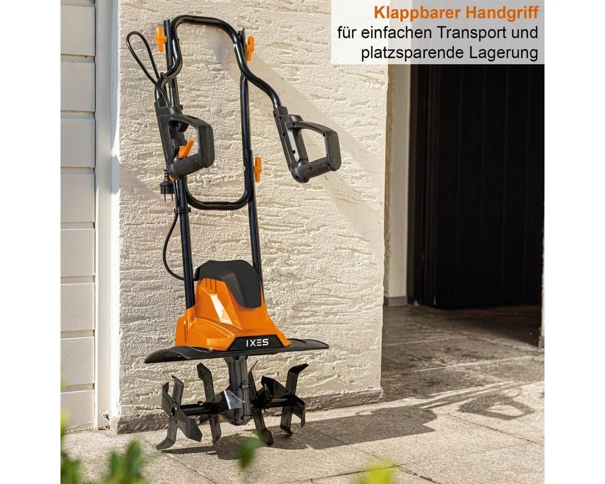 Scheppach IXES IX-EH38 Elektro-Motorhacke Gartenfräse 360mm - Bild 5