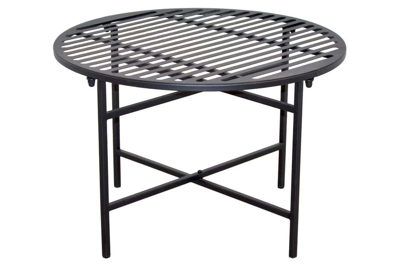 möbel direkt online Metalltisch Gartentisch Schwarz Rund - Bild 2