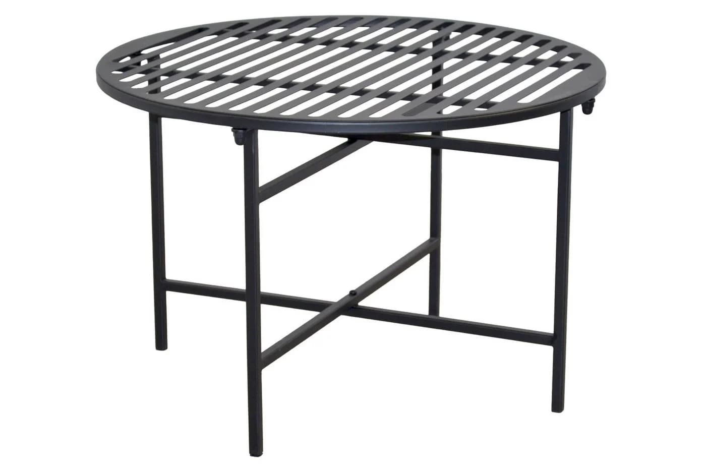 möbel direkt online Metalltisch Gartentisch Schwarz Rund - Bild 5