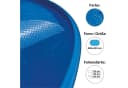 SUMMER FUN Pool-Abdeckplane Solarfolie blau transparent Bild 2