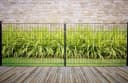 GARDEN 'N' MORE Doppelstabmattenzaun Standard Anthrazit 10m Set Bild 1