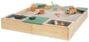 MUDDY BUDDY® Sandkasten Beach Rebel Natur/Salbeigrün mit Sitzbänken Bild 2