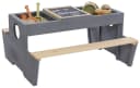 Muddy Buddy Garten-Kindersitzgruppe Creator Natur/Wolkengrau Outdoor Spieltisch Bild 1