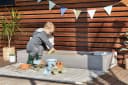 MUDDY BUDDY® Sandkasten Space Saver Warmgrau FSC® Bild 1