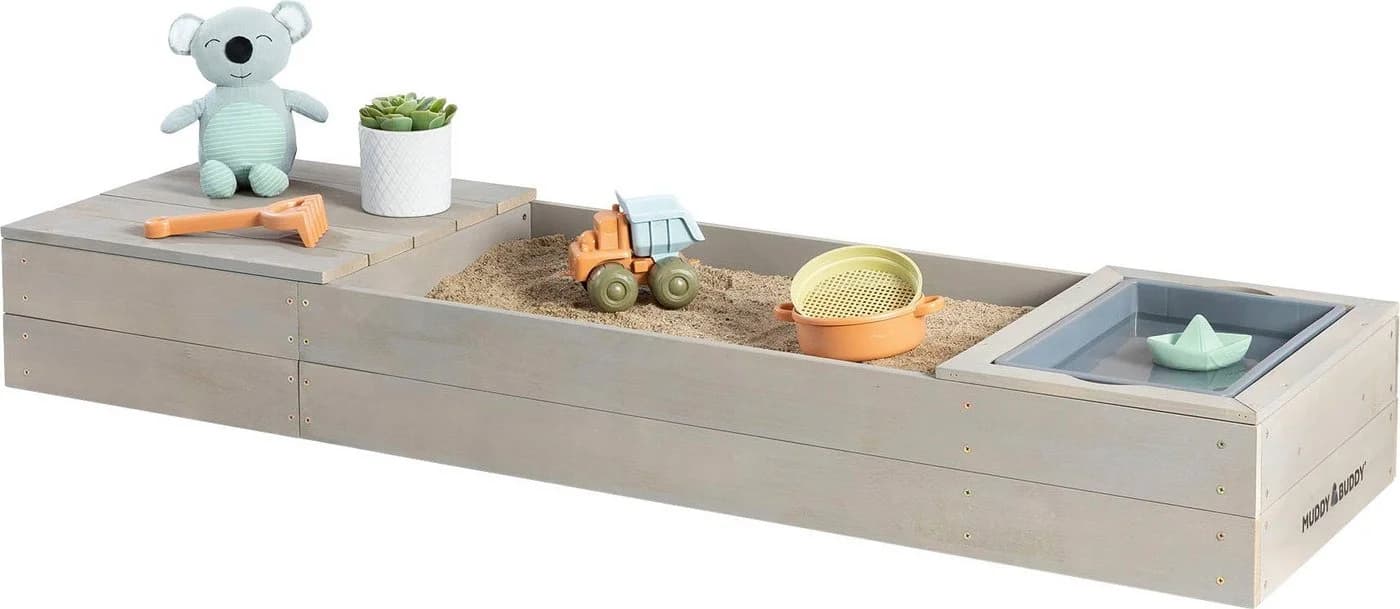 MUDDY BUDDY® Sandkasten Space Saver Warmgrau FSC® - Bild 2