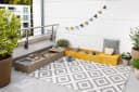 MUDDY BUDDY® Sandkasten Flexy Style Warmgrau-Ocker Holzschutz Bild 3