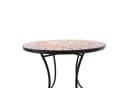 Raburg Mosaiktisch Mayla Schwarz Beige Braun Orange Bild 3