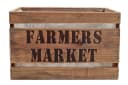 tegawo Holzkiste Farmers Market Natur FSC-Holz Bild 4