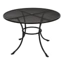 DEGAMO Gartentisch RIVO 110cm rund Streckmetall eisengrau Bild 1